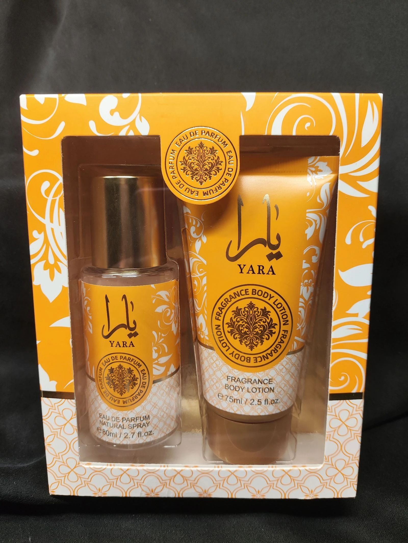 Coffret YARA orange 